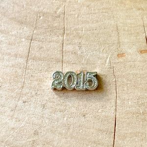 Origami Owl 2015 Silver Locket Charm